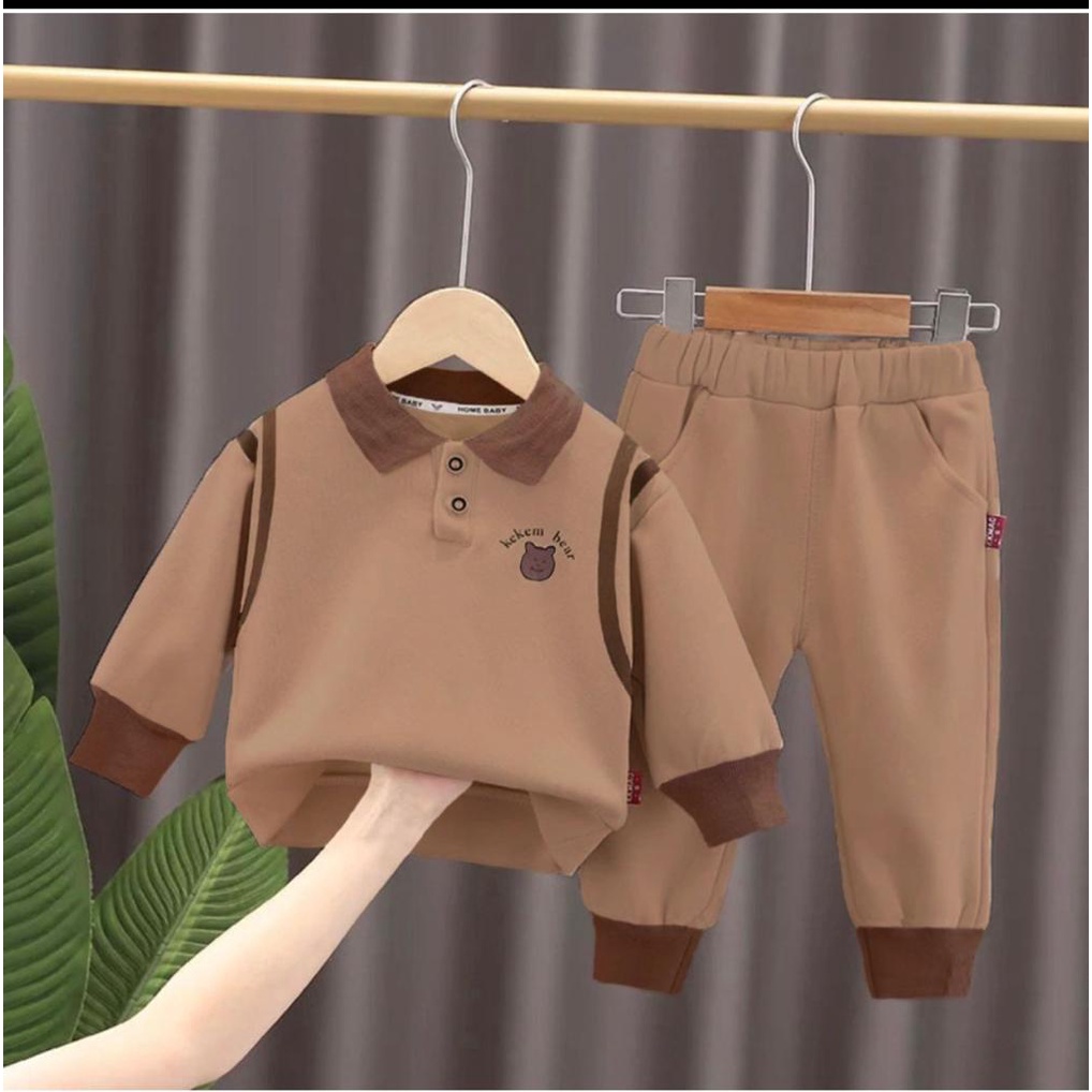 PROMO SWEATER ANAK KEKINIAN/SETELAN ANAK LAKI-LAKI DAN PEREMPUAN/SETELAN BABYTERRY ANAK MODEL TERBARU 1-5 TAHUN