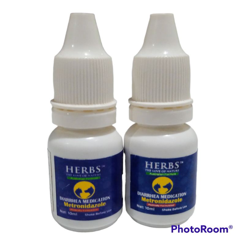 Obat Herbs Diare Kucing Anjing Kelinci Cair - Herbs Obat Diare Hewan 10ml