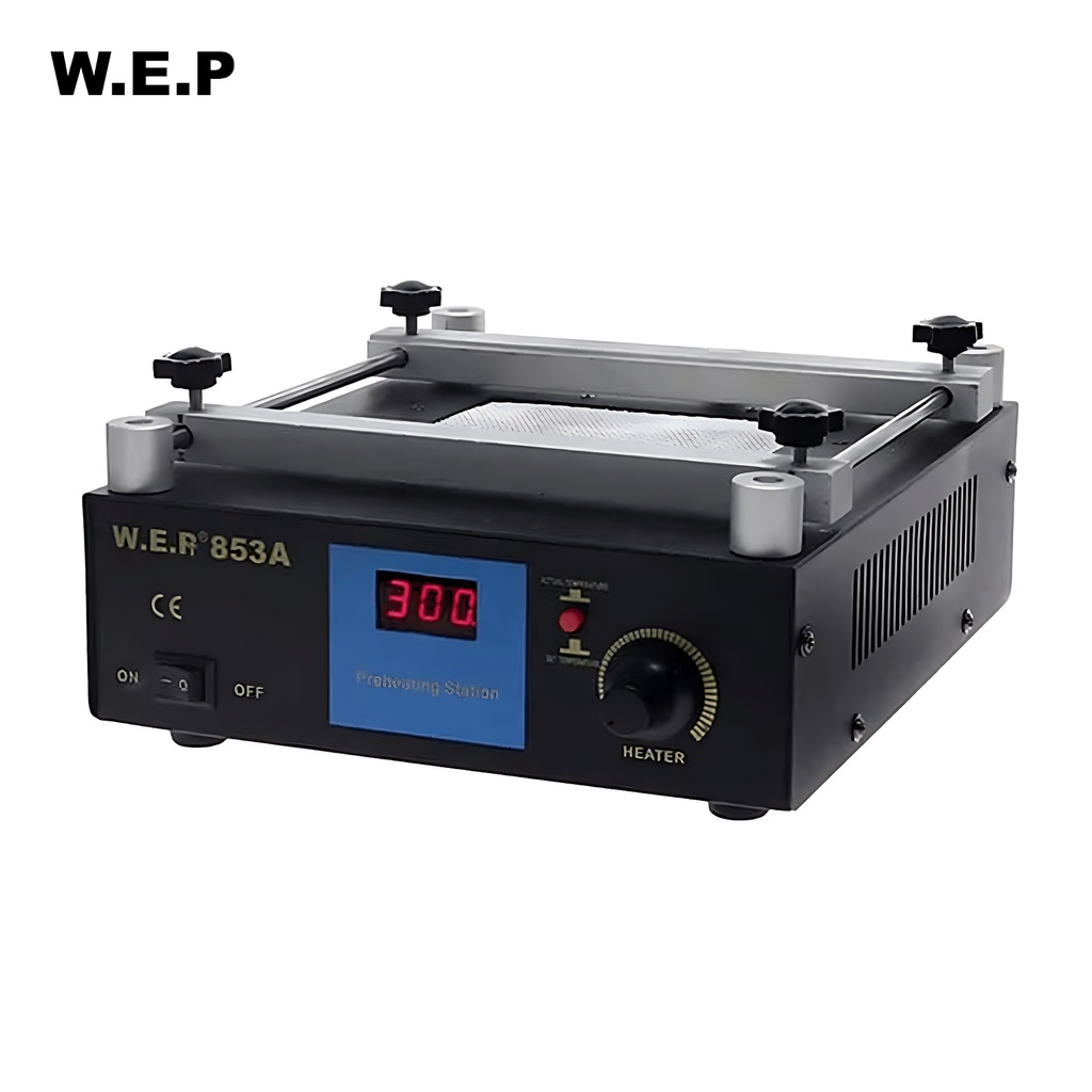 WEP Digital Infrared Preheating Blower Station 853A Hitam Original