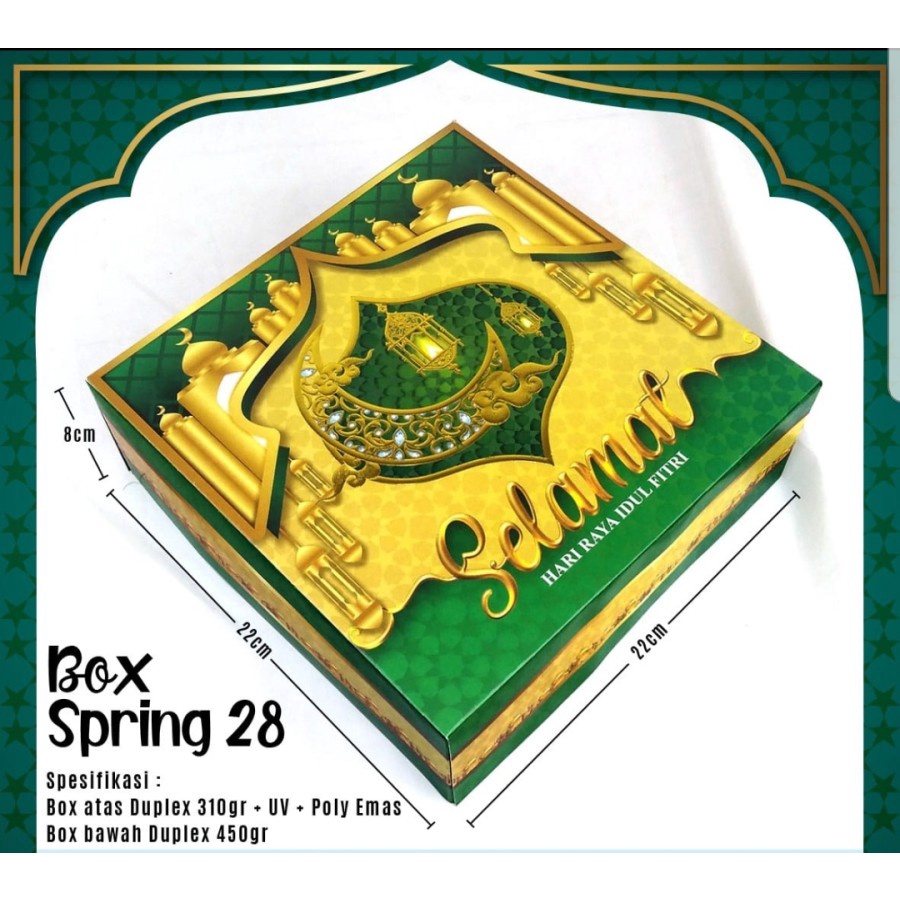 

Box Idul Fitri Spring28 22x22x8cm
