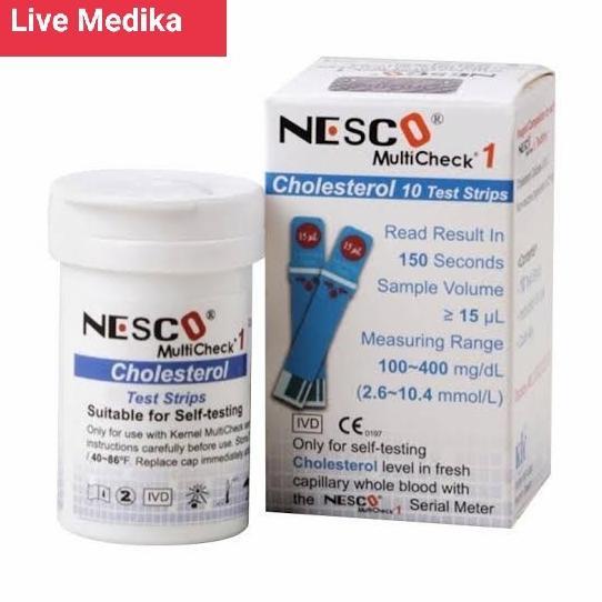 nesco cholesterol Strip / Strip Kolesterol Nesco Multicheck