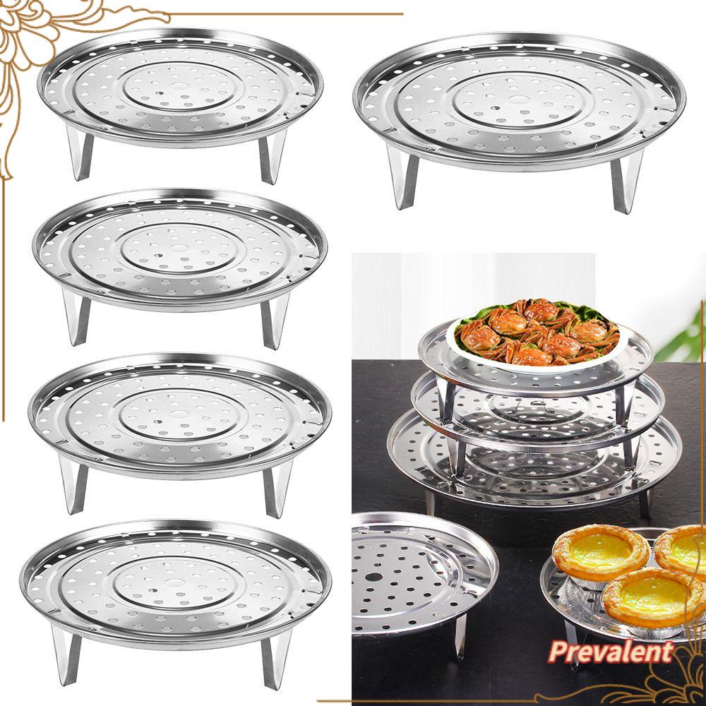 Preva Rak Steamer Rak Multifungsi Stainless Steel Tray Stand Pot Kukusan