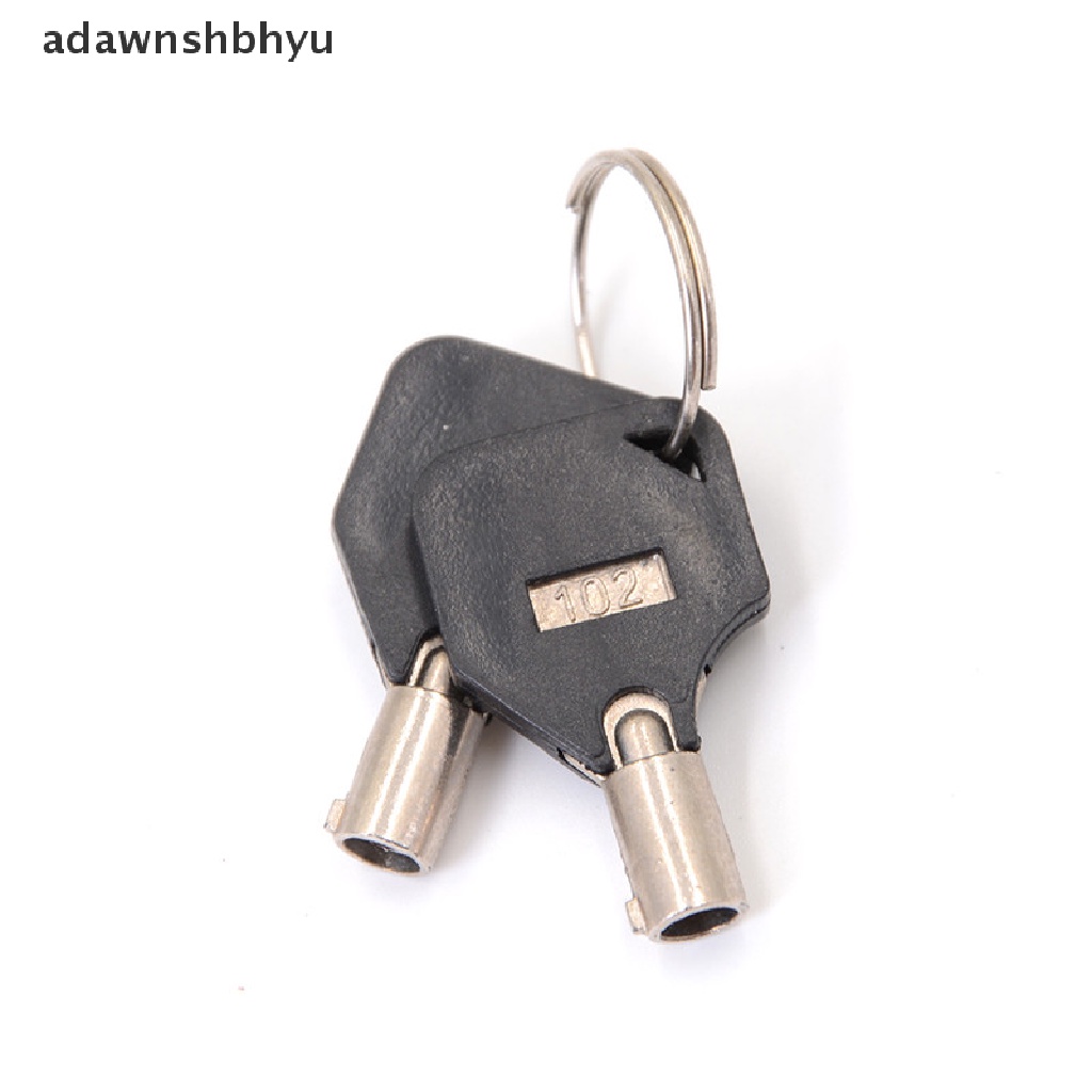 Adawnshbhyu Zinc alloy Cam Lock Lemari Arsip Kotak Surat Meja Laci Lemari Loker Kunci ID