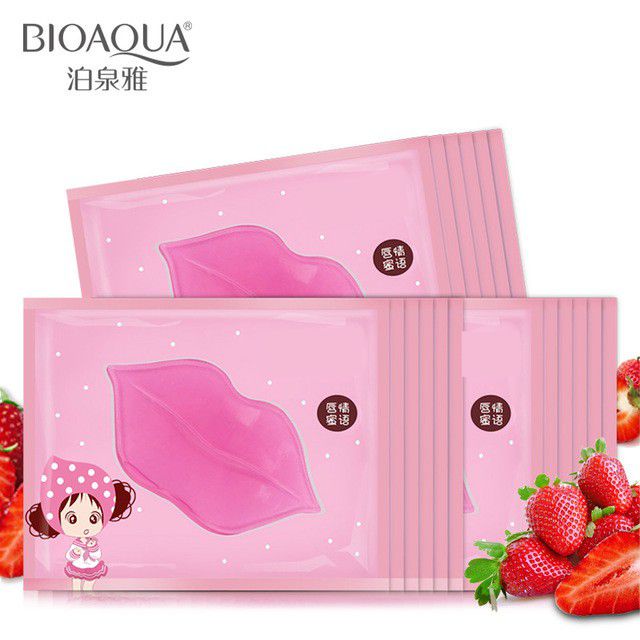 Masker Bibir Collagen Pelembab Mulut Kering Pecah Lip Mask Moisturizing