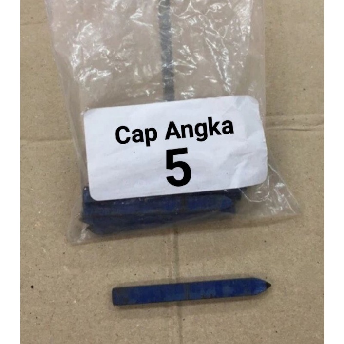 

Stempel Cap Angka 5