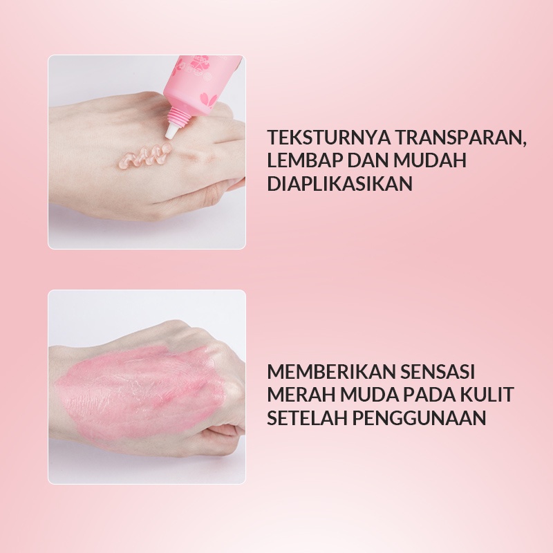 Bioaqua Nenhong Pink Gentle Gel Original Cream Pemerah Pencerah Bibir Miss V Puting Payudara Hitam Bpom Halal