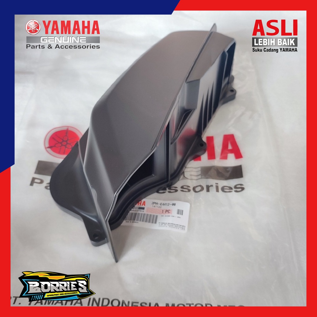 TUTUP COVER BOX FILTER UDARA  New XRIDE X RIDE MIO M3 125 ASLI ORI YAMAHA YGP 2PH-E4412-00