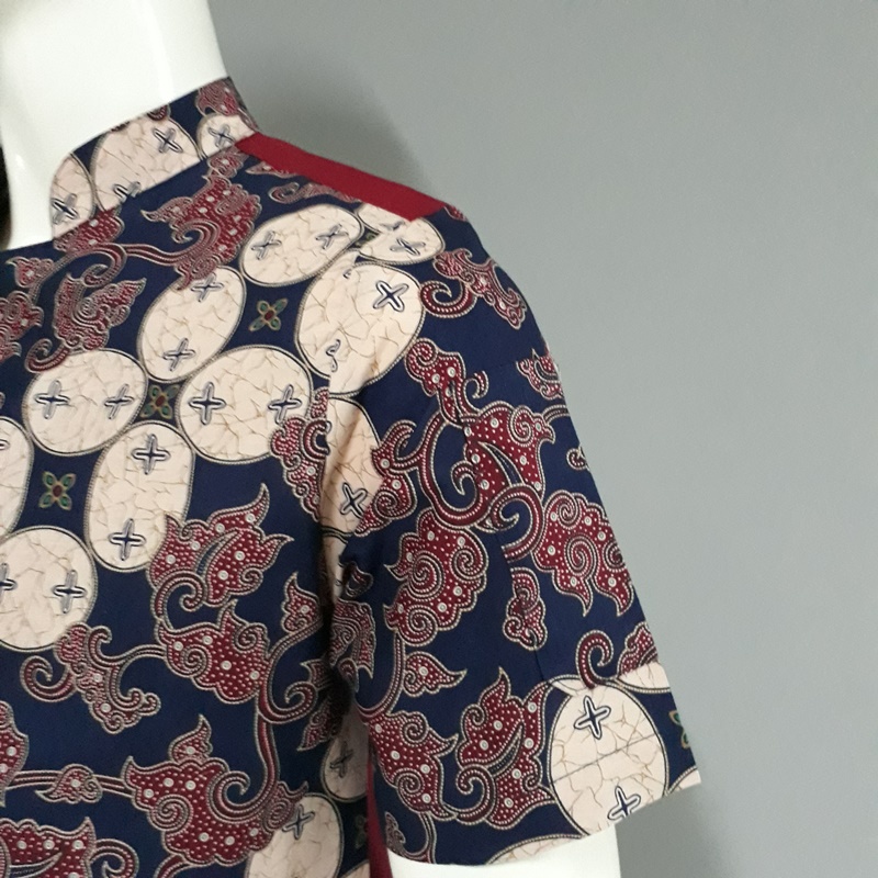 Chef Wear Baju Koki SS Komb Batik A / B / C / D