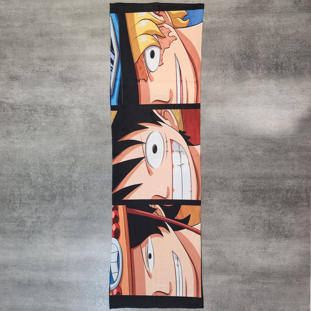 HANDUK OLAHRAGA MOTIF ANIME (ONE PIECE)
