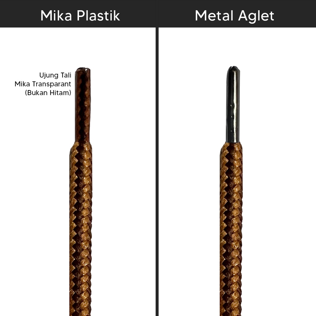 MR Shoelaces CR18 Poppy (Merah Hitam) Tali Sepatu Bulat Corak / Motif 5-6mm 80cm 90cm 100cm 120cm 150cm 200cm - Premium Shoelace