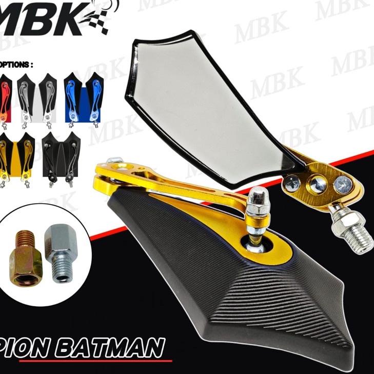 Terlaris Spion Lipat Batman Full Cnc Universal / Spion Koso Batman / Spion Tomok Batman / Spion moto