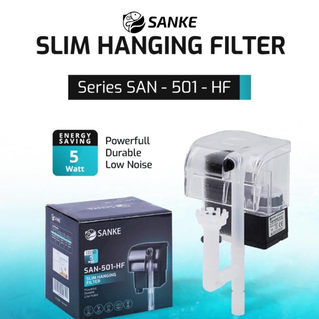 FILTER GANTUNG AKUARIUM SANKE SAN-501-HF