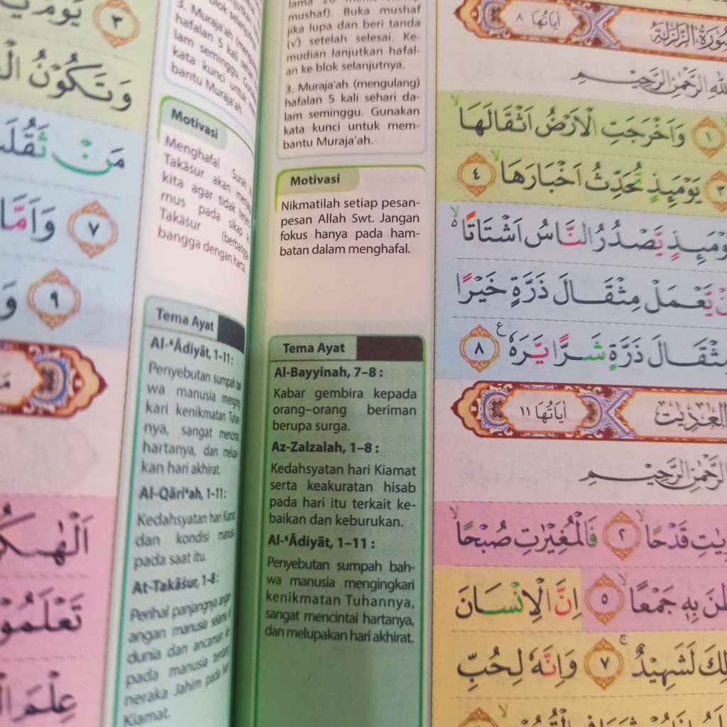 Hufaz Juz Amma dan Surah Surah Pilihan Serta Doa Pilihan Dalam Al-Quran