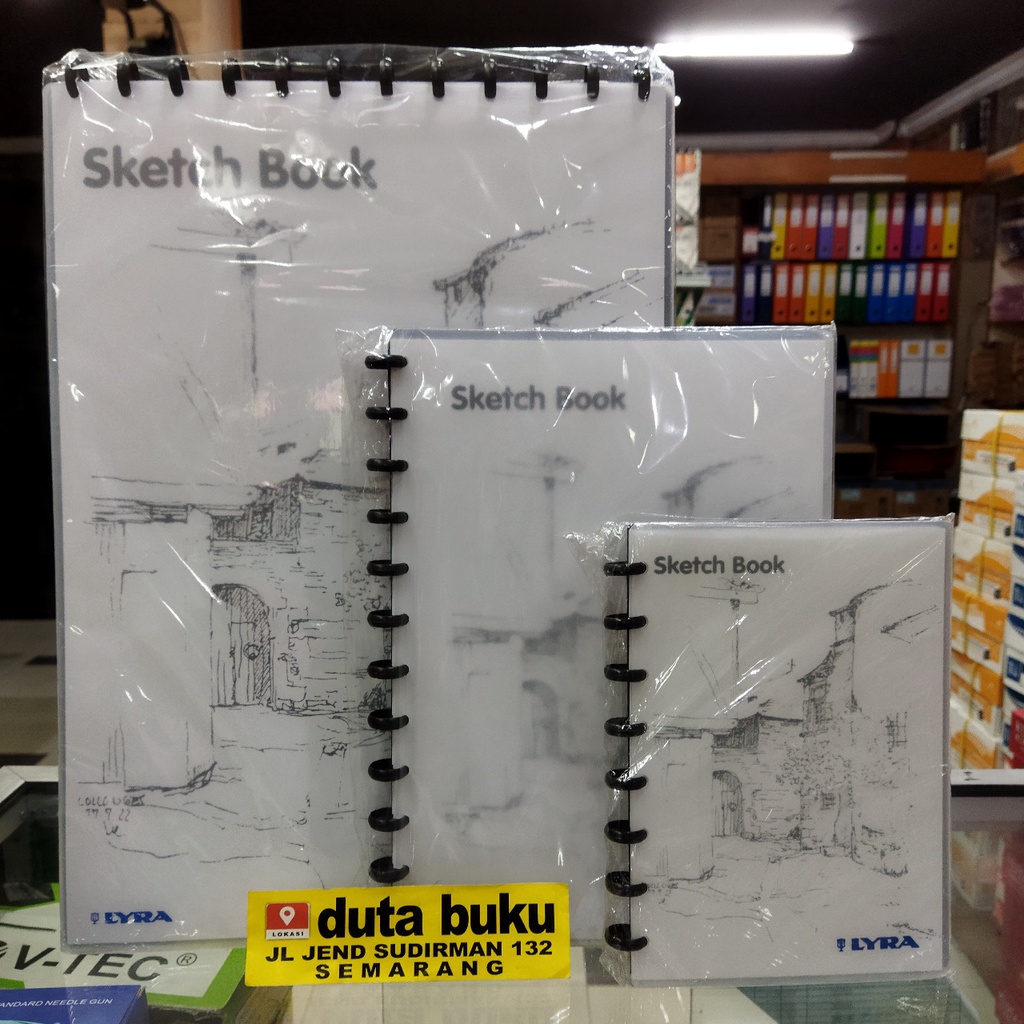 Jual LYRA SPIRAL Sketch Book A5 30 lembar gambar sketsa Buku Gambar