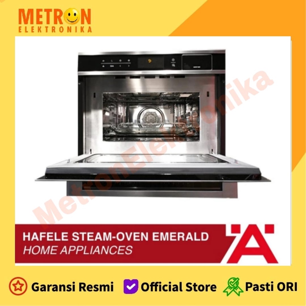 Hafele Built-in Oven Steamer Emerald - Perangkat Oven Listrik