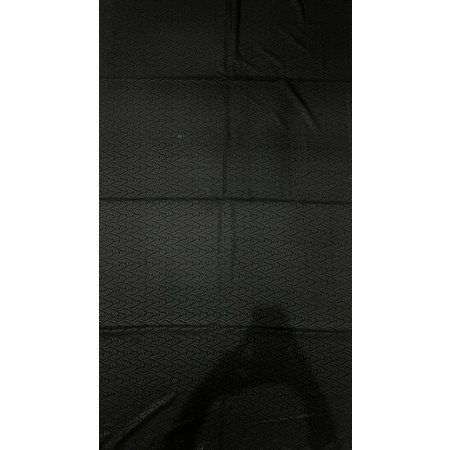 kain Woolpeach emboss premium motif jetblack ilalang/wollpeach premium