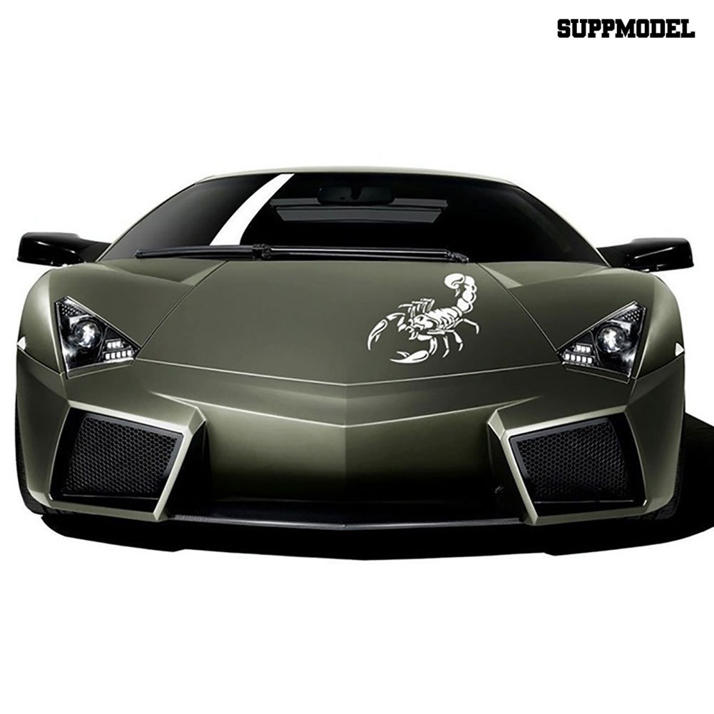[Dekorasi] Fashion Scorpion Reflektif Mobil Kendaraan Body Hood Jendela Decals Sticker Decor