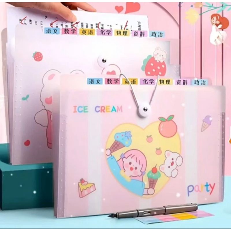 

Dokumen keeper 8 slot, Folder Map, Organizer kertas