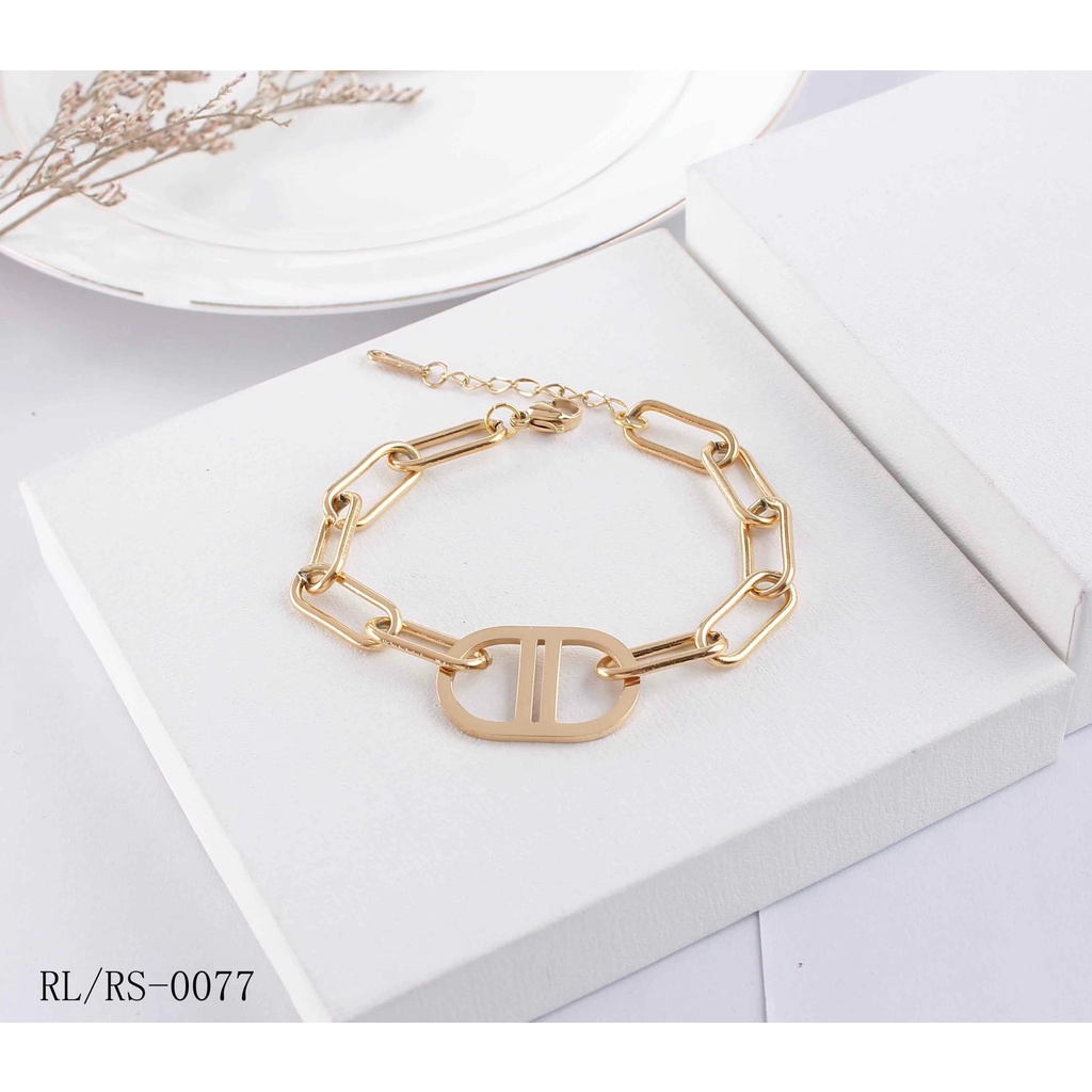Gelang Cantik Titanium Perhiasan Wanita Jewelry 0077/145