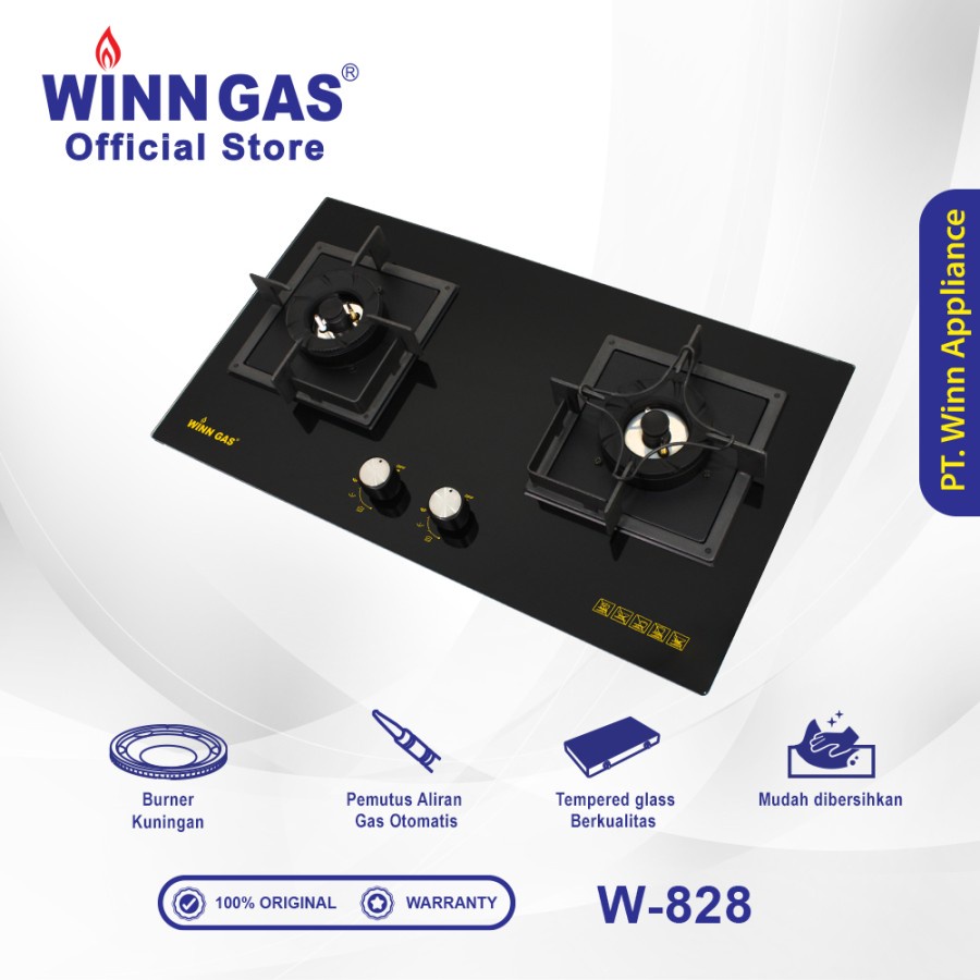 Winn Gas Kompor Tanam W828 Exclusive