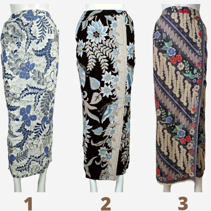 ANGGUN KEBAYA - Rok Span Belah | Rok Span Oversla | Rok Batik