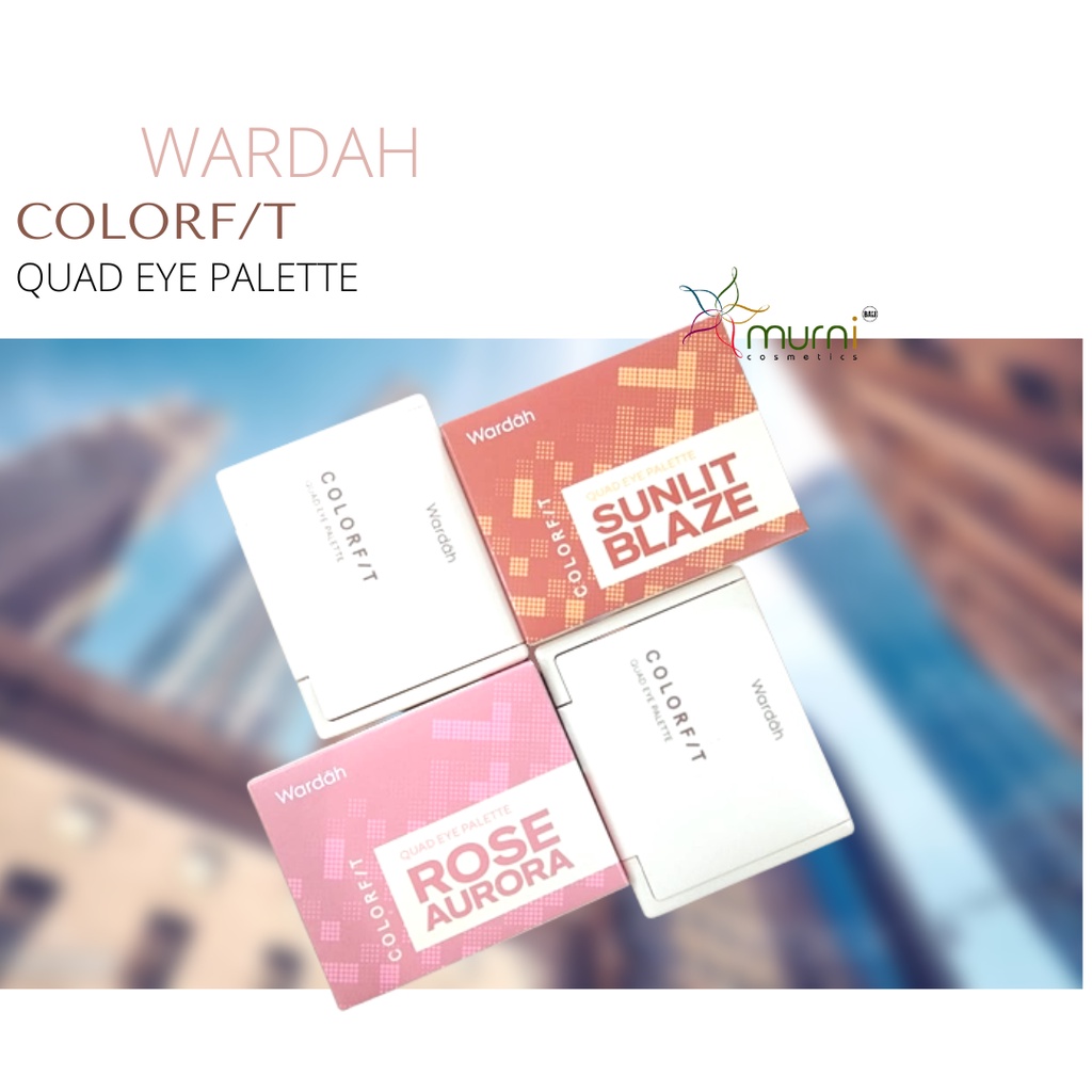 WARDAH COLORFIT QUAD EYE PALETTE 6GR