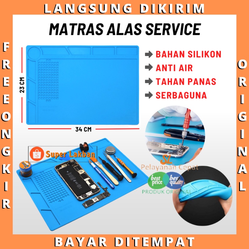 Karpet Matras Alas Service HP Anti Panas Tatakan Servis Elektronik Cegah Paku Hilang