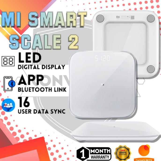 Xiaomi Mi Smart Scale 2 Weight Version LED Display Digital Body Scale