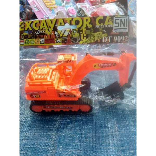mainan beko excavator mini