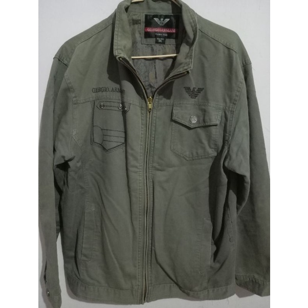 Giorgio Armani Pilot jeans Jacket