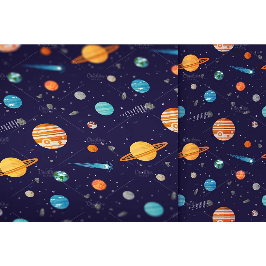 Space Exploration Set Pattern