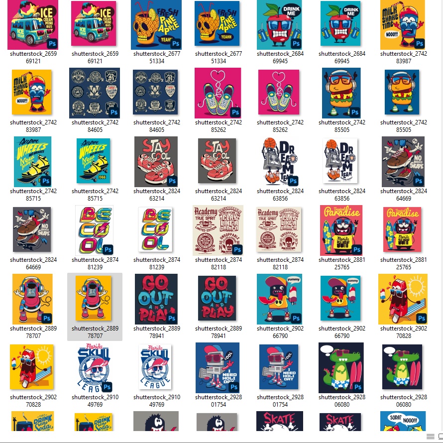 1600 Estampas ShutterStock