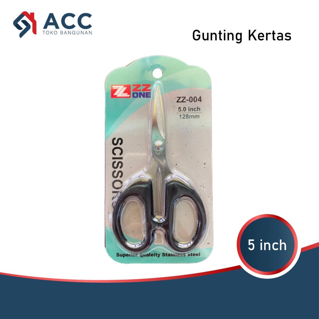 

Gunting Kertas Tajam Stainless Steel Ukuran 5 Inch