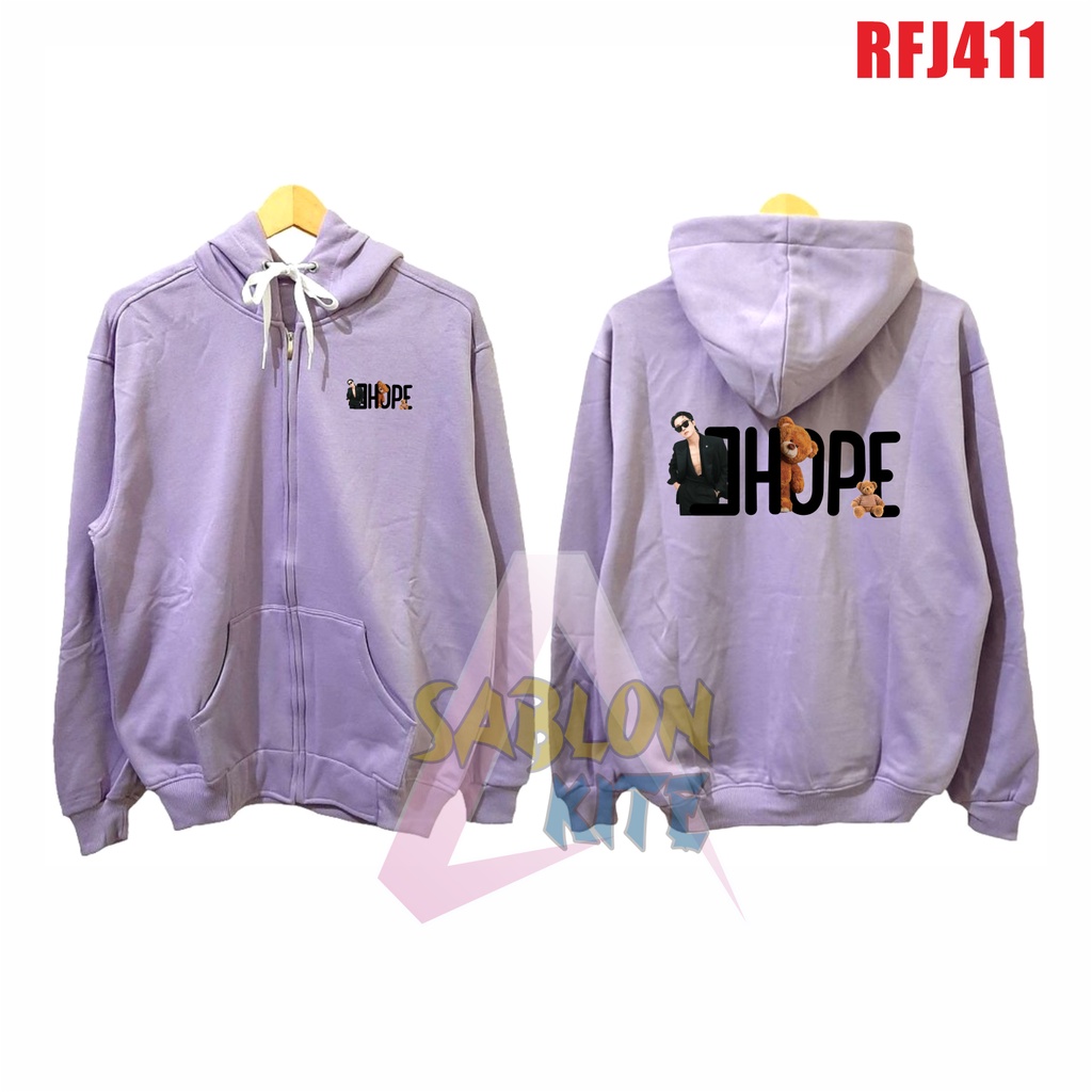 GRATIS FOTOCARD!!! JAKET JHOPE TEDY RFJ411