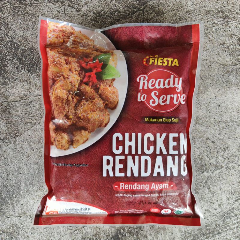 FIESTA CHICKEN RENDANG 300gr