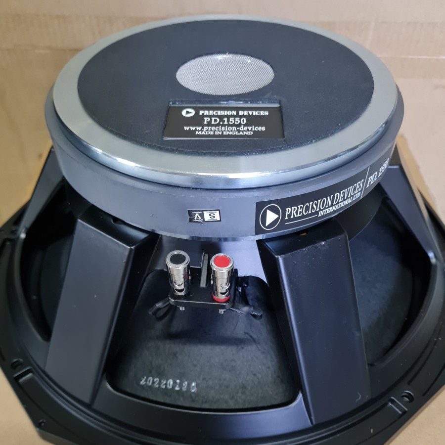 Speaker komponen precision devices PD1550 . PD 1550 15 inch vc 4in
