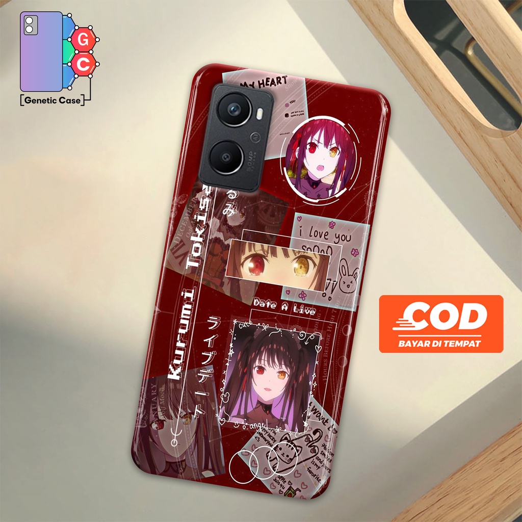 Casing Case Anime Date A Live Keren - Casing Semua tipe Hp ( All Type ) - Case Oppo A1K A16 A16E A54