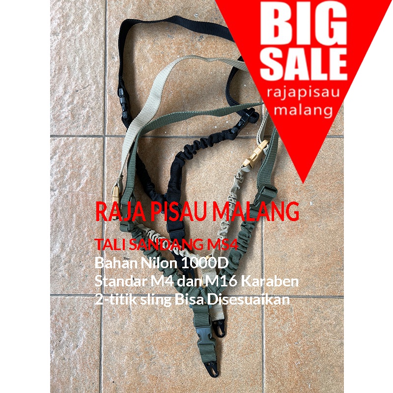 TALI SANDANG TALI SLING MS4 BAHAN TEBEL