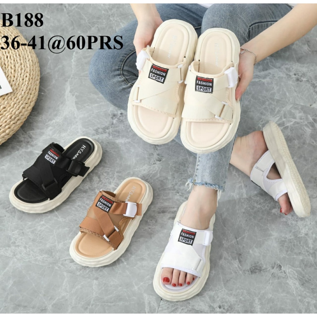 SANDAL FASHION JELLI IMPORT KEKINIAN /SANDAL WANITA NEW HYS.B188