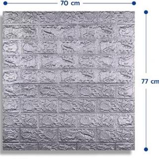 GWI - PAKET 10 LEMBAR WALLPAPER 3D 70X77CM Z3V5