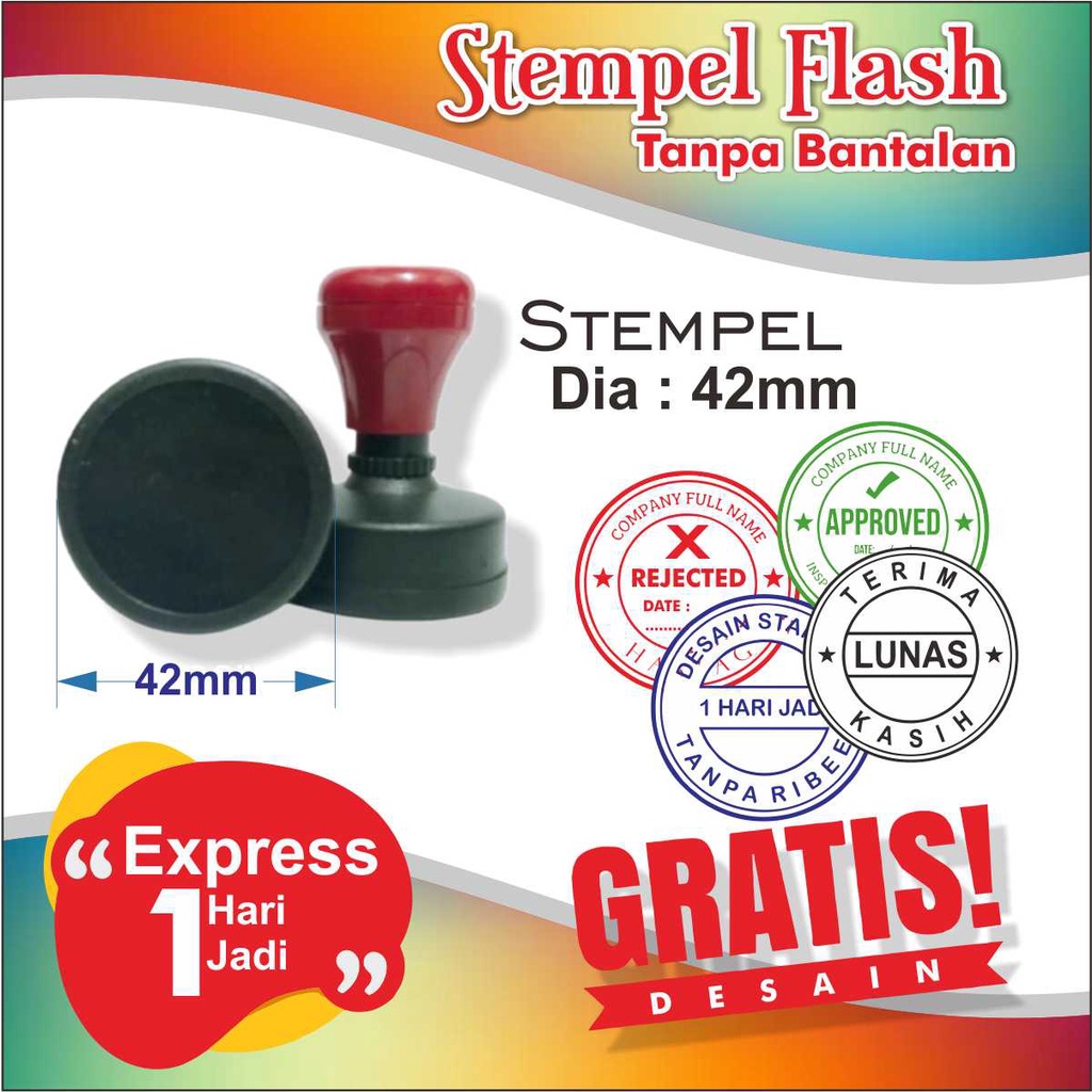 

Stempel Flash Dia. 4,2cm eExpress
