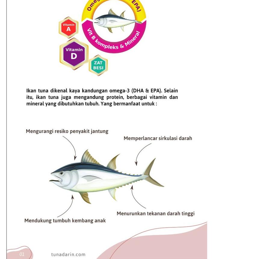 

7.7 Terlaris Ikan Tuna kaleng Siap Saji DARIN Original 185g With Minyak Canola HALAL