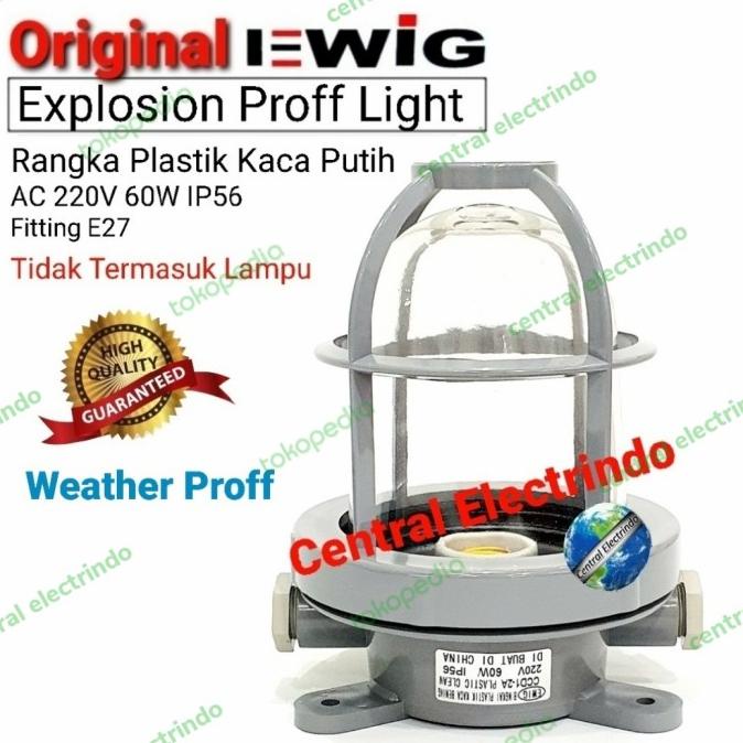 Explosion Proof Light/Lampu Menara Plastik E27.
