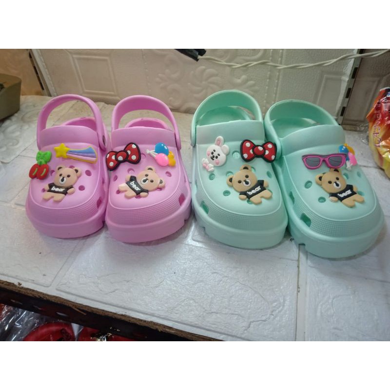 Sandal fuji anak perempuan terbaru jibtz jelly Eva import 805 ne fashion