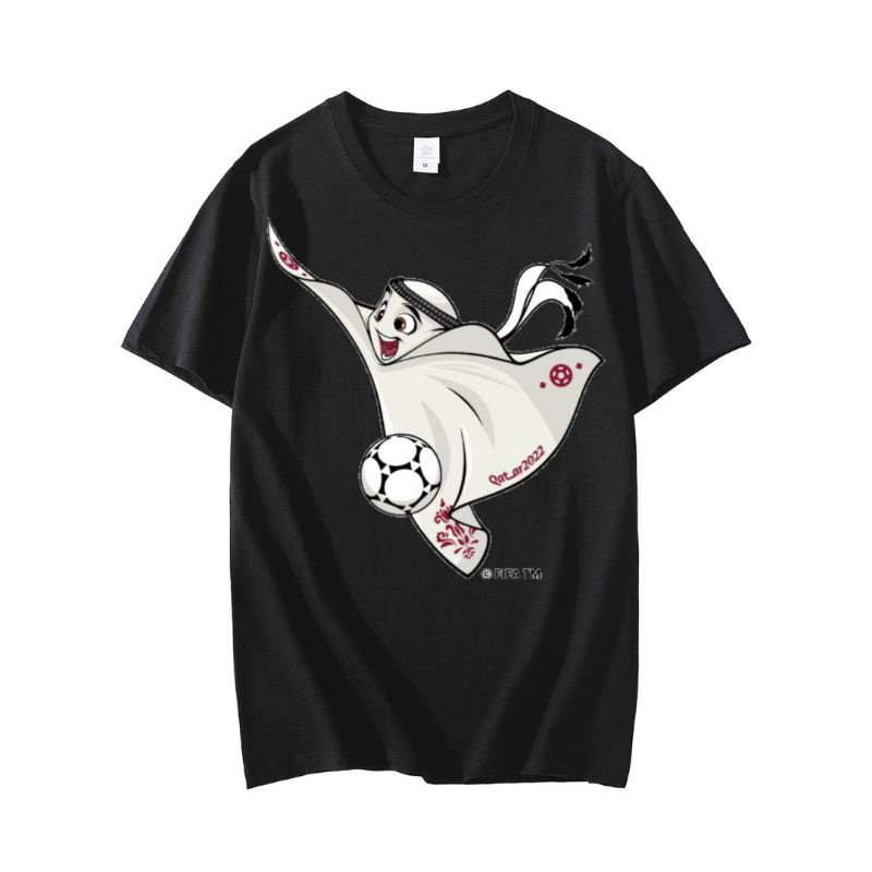 BAJU ANAK KAOS ANAK MASKOT PIALA DUNIA QATAR
