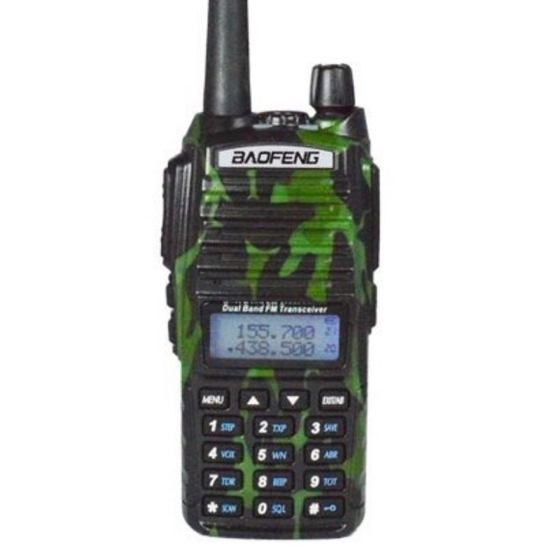 ht uv82 army walkie talkie uv 82 handie talkie uv-82 loreng tni Dual Band VHF UHF 2 way radio