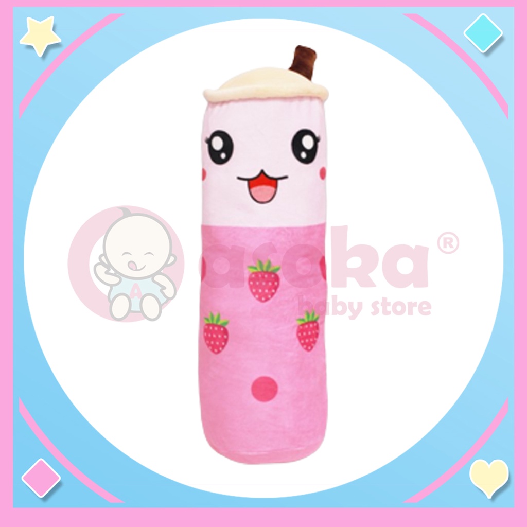 Boneka Guling Boba Fruit UK 18H ASOKA