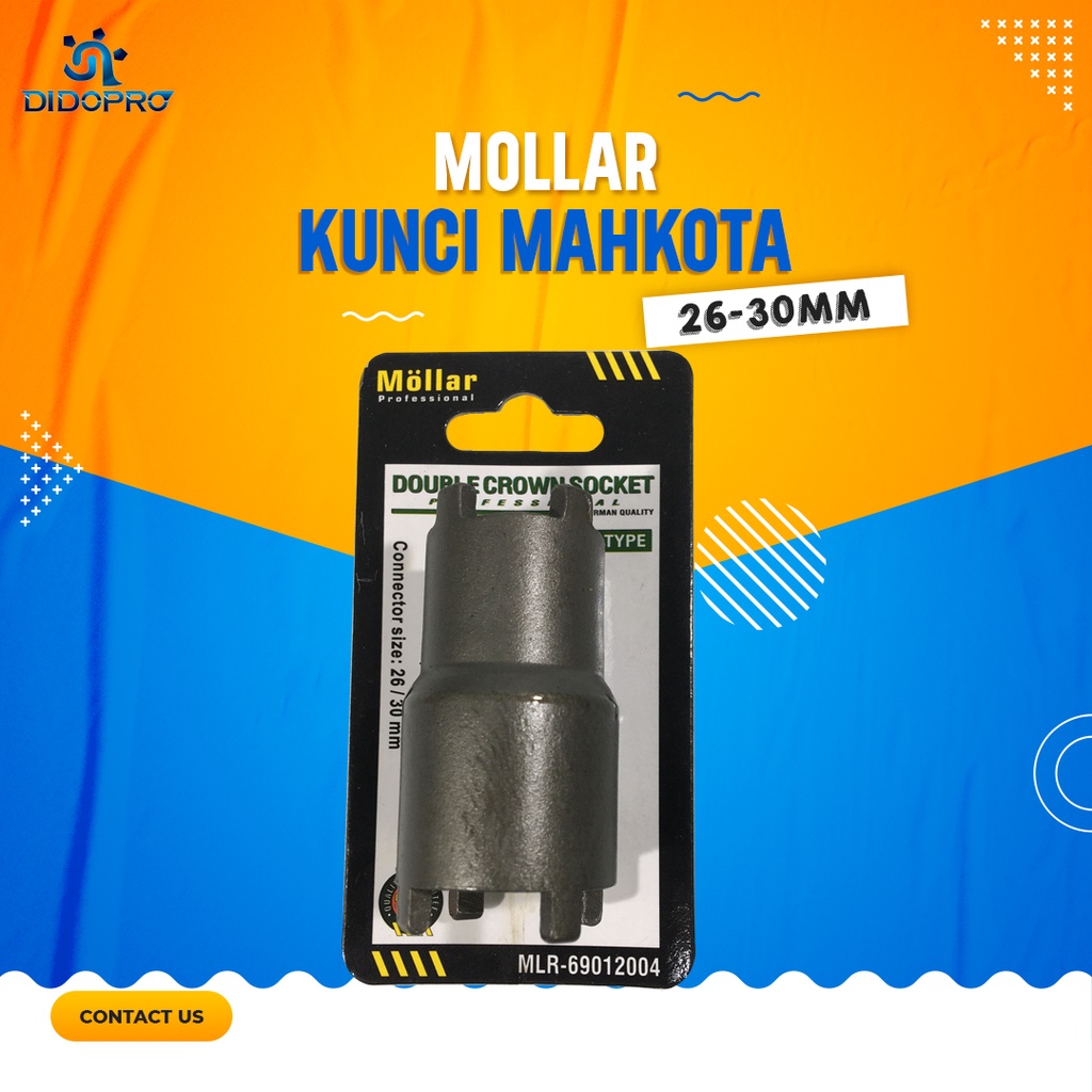 Double Crown Socket / kunci mahkota / kunci kopling Type B GRIP ON