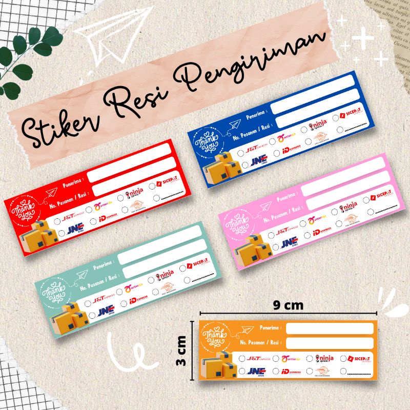 

STIKER RESI PENGIRIMAN STIKER PENGIRIMAN OLSHOP