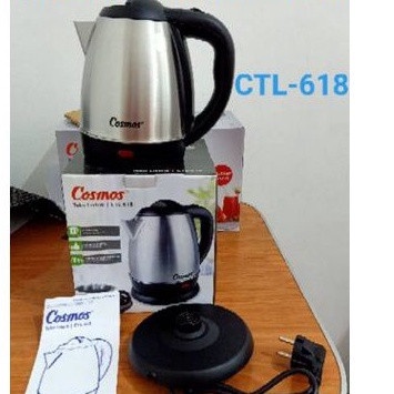 COSMOS Kettle Listrik Stainless 1.5 Liter CTL-618